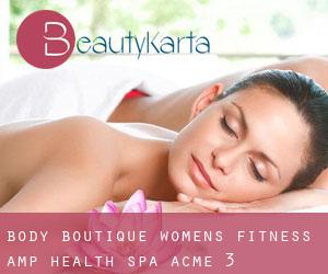 Body Boutique Women's Fitness & Health Spa (Acme) #3