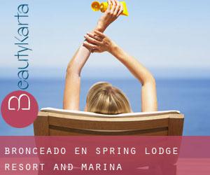 Bronceado en Spring Lodge Resort and Marina