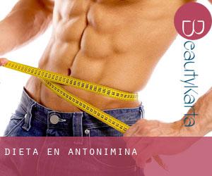 Dieta en Antonimina