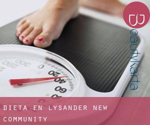 Dieta en Lysander New Community