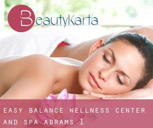 Easy Balance Wellness Center and Spa (Abrams) #1