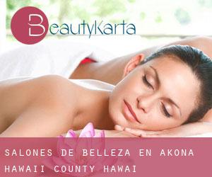 salones de belleza en Akona (Hawaii County, Hawai)