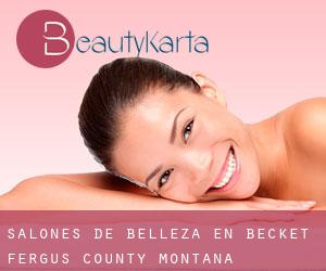 salones de belleza en Becket (Fergus County, Montana)